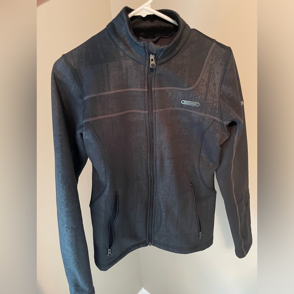 Under Armour Women’s Black Full Zip Fleece Lined Jacket Sz. Small w/ Pockets